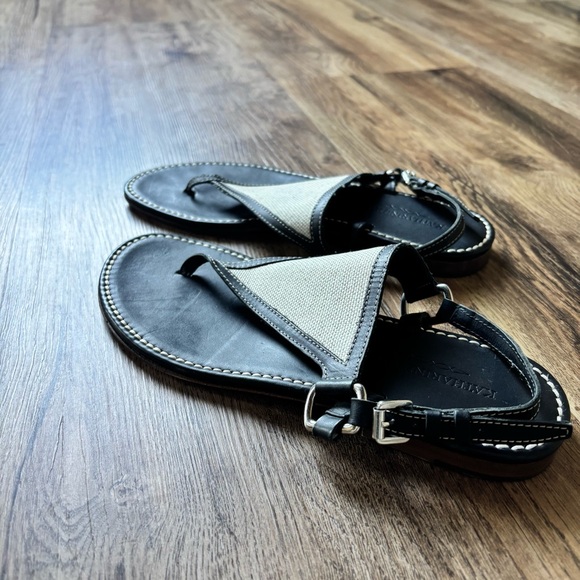 Katharine Page Equestrian Inspired Sandals - Picture 2 of 3